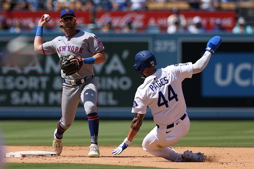 MLB: New York Mets at Los Angeles Dodgers