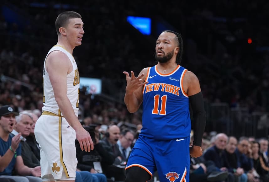 NBA: New York Knicks at Boston Celtics