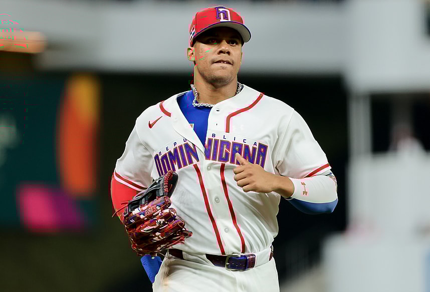 Baseball: World Baseball Classic Semifinal-United States at Dominican Republic -- Juan Soto