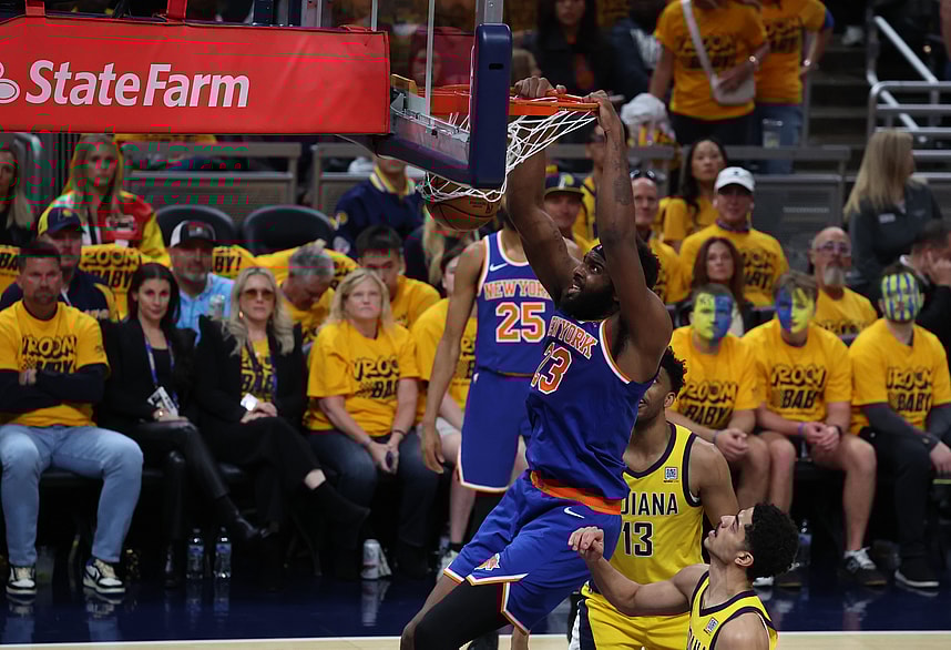 NBA: Playoffs-New York Knicks at Indiana Pacers