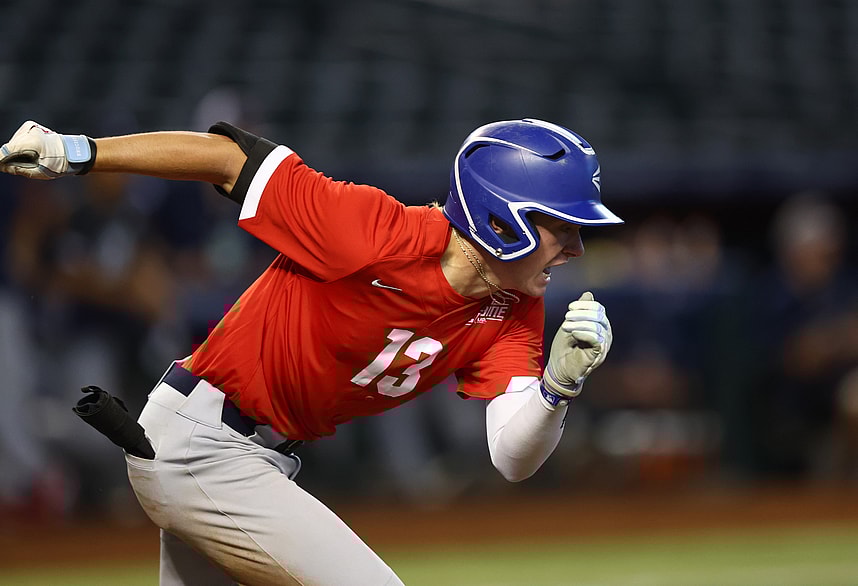 MLB: MLB Draft Combine -- A.J. Ewing