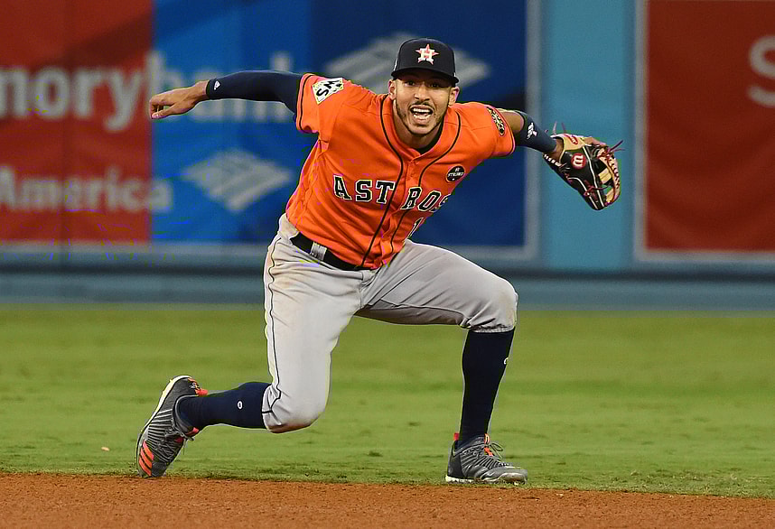 MLB: World Series-Houston Astros at Los Angeles Dodgers