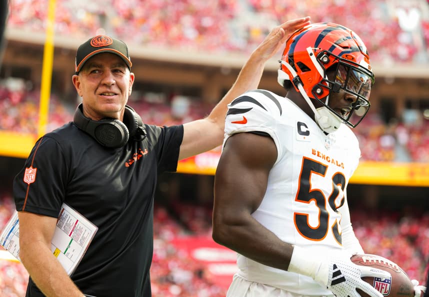Lou Anarumo, giants, NFL: Cincinnati Bengals at Kansas City Chiefs