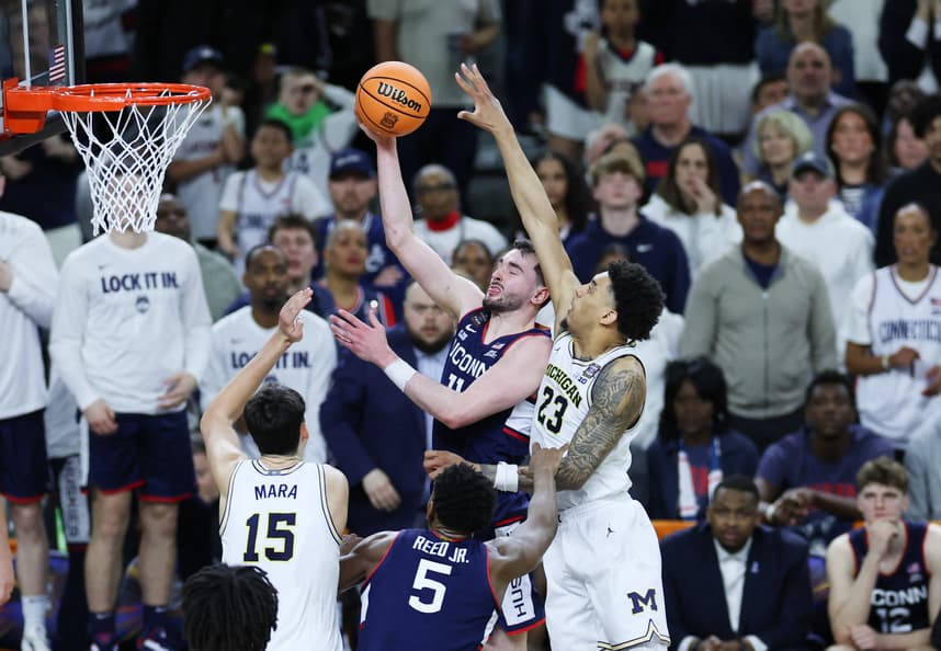 NCAA Basketball: Final Four National Championship-Connecticut at Michigan