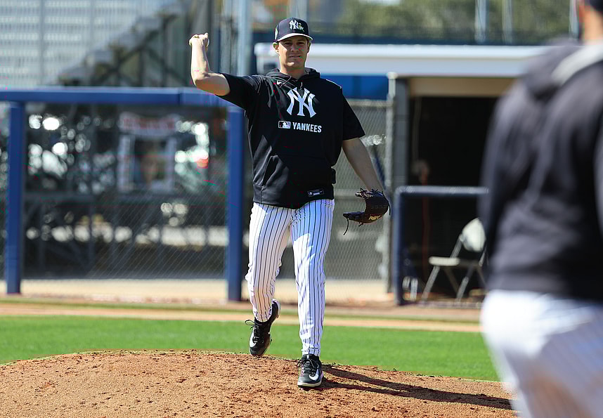 Brendan Beck, MLB: New York Yankees-Workouts