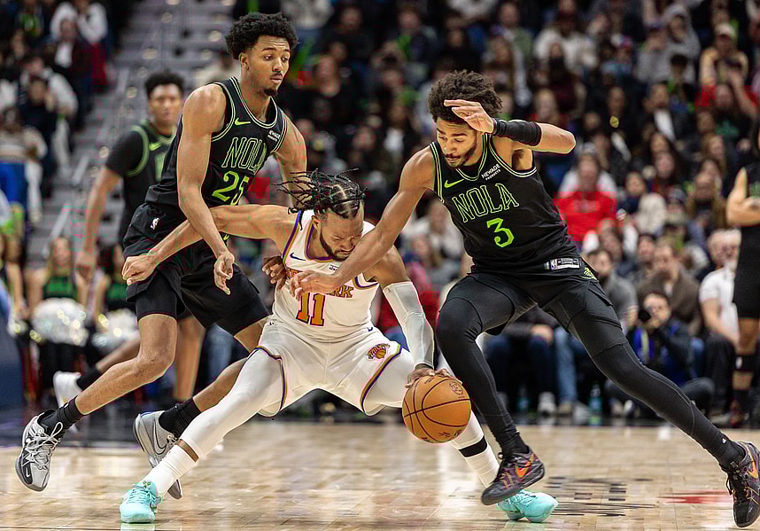 NBA: New York Knicks at New Orleans Pelicans