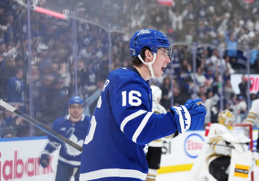 NHL: Stanley Cup Playoffs-Boston Bruins at Toronto Maple Leafs