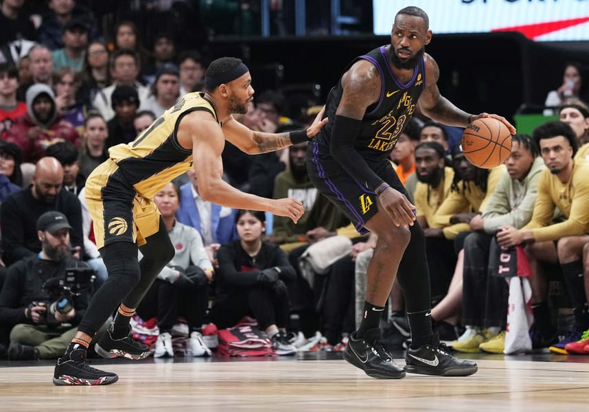 NBA: Los Angeles Lakers at Toronto Raptors