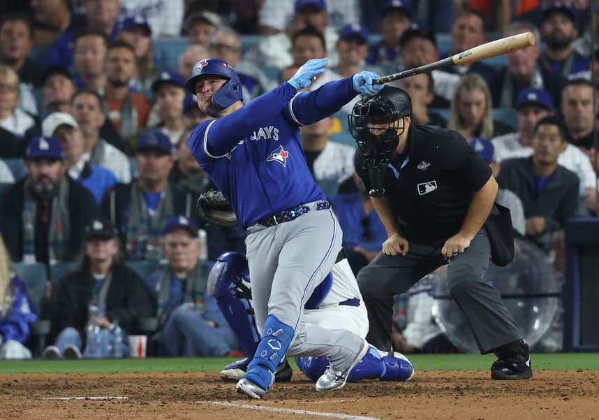 Ty France: World Series-Toronto Blue Jays at Los Angeles Dodgers