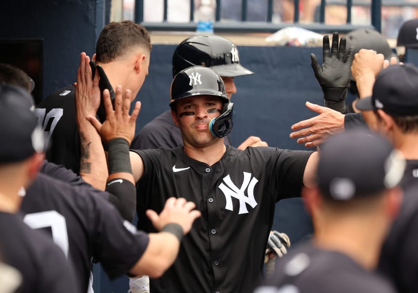 MLB: Spring Training-Tampa Bay Rays at New York Yankees