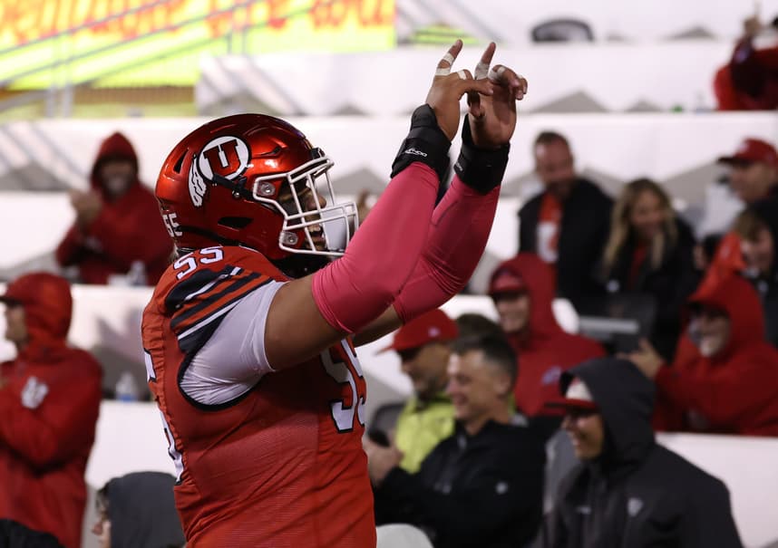Spencer Fano, Giants, NCAA Football: Arizona State at Utah