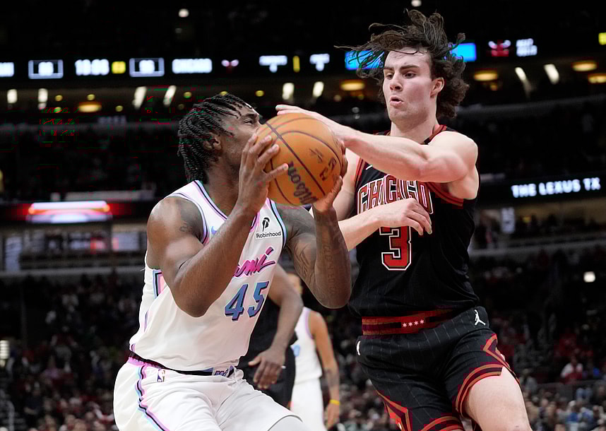 NBA: Miami Heat at Chicago Bulls