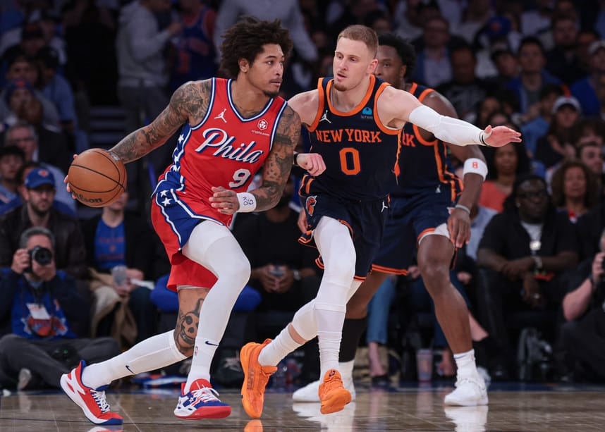 NBA: Playoffs-Philadelphia 76ers at New York Knicks