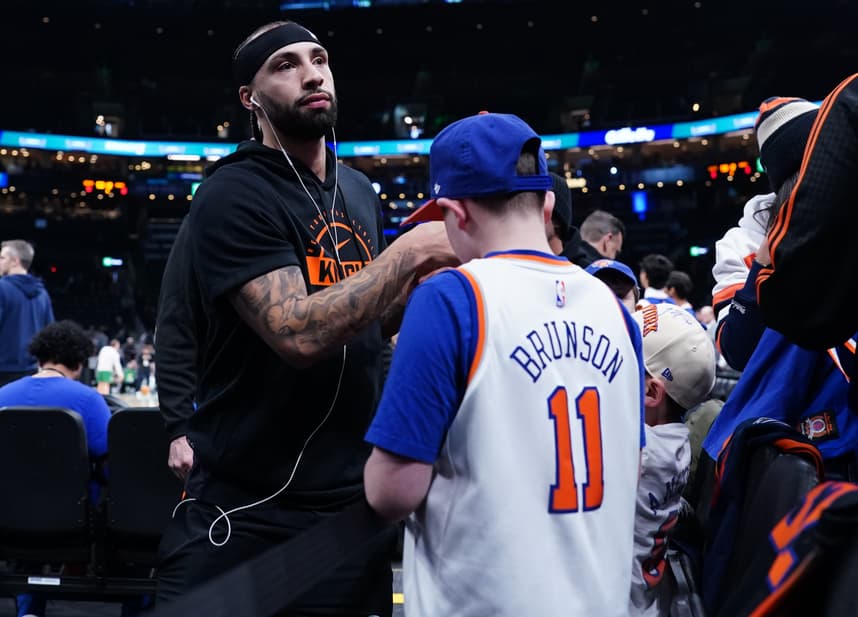 NBA: New York Knicks at Boston Celtics