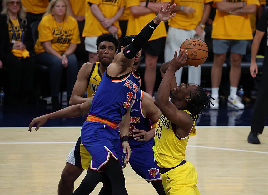 NBA: Playoffs-New York Knicks at Indiana Pacers