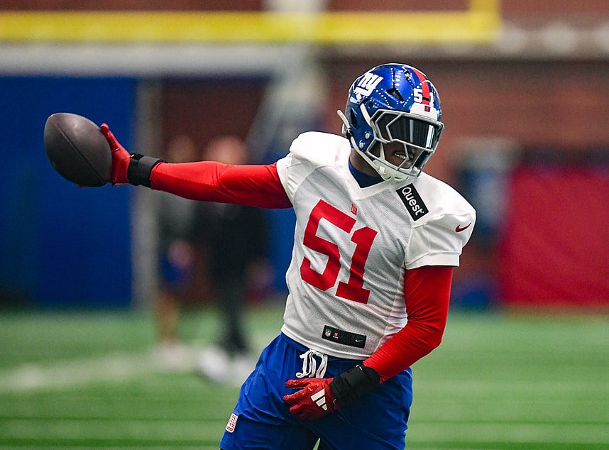 NFL: New York Giants Rookie Minicamp, abdul carter
