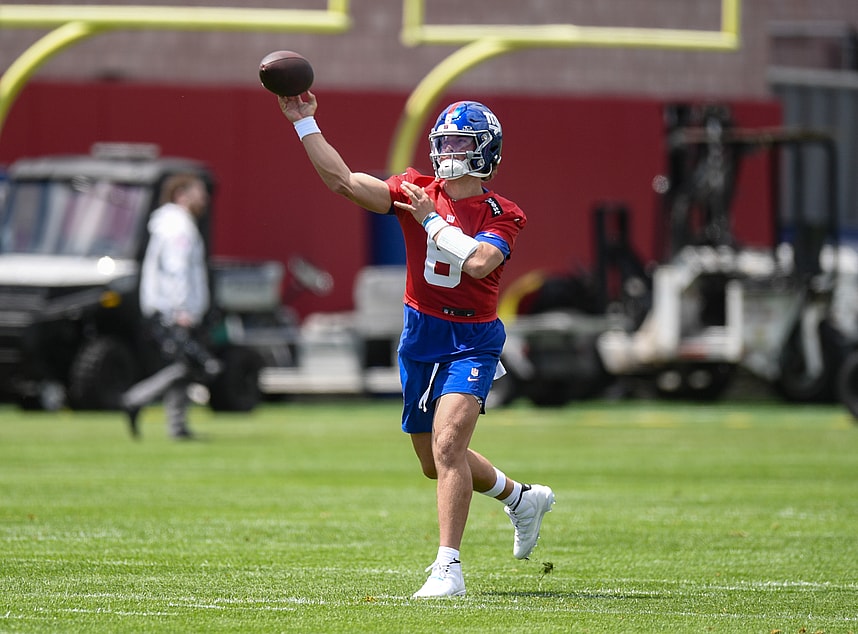 NFL: New York Giants Rookie Minicamp, jaxson dart