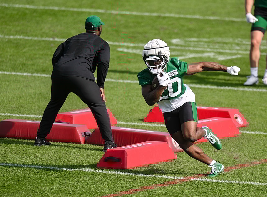 Breece Hall, NFL: New York Jets Training Camp
