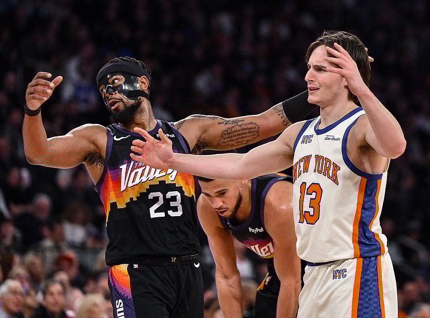 NBA: Phoenix Suns at New York Knicks