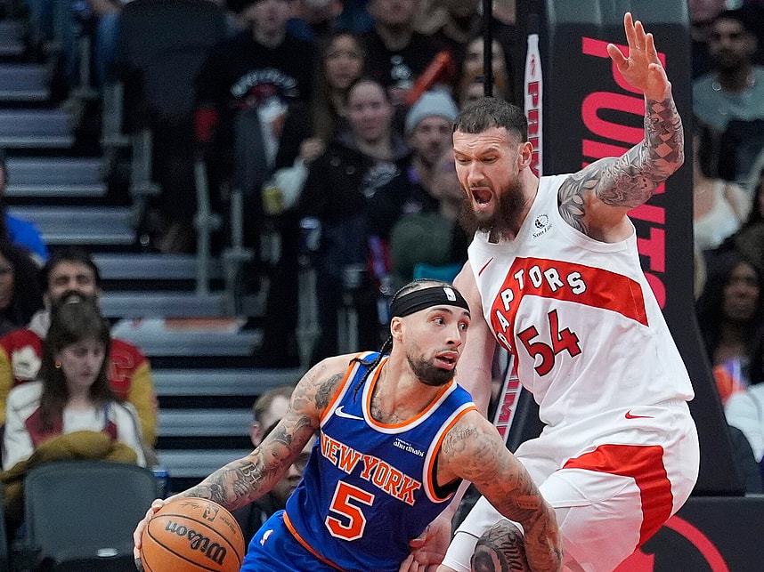 NBA: New York Knicks at Toronto Raptors