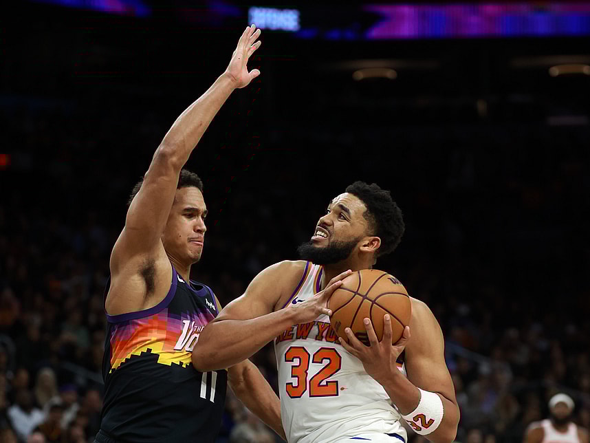 NBA: New York Knicks at Phoenix Suns