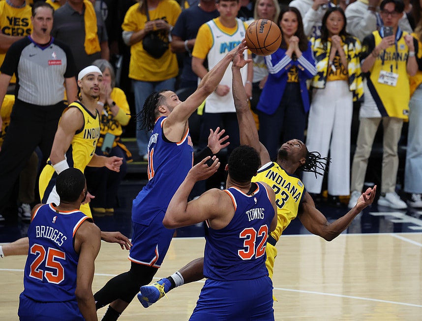 NBA: Playoffs-New York Knicks at Indiana Pacers