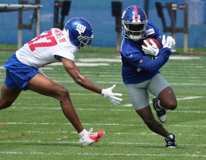 Montrell Washington, Giants