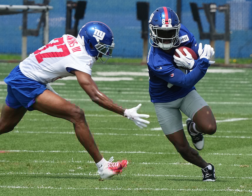 Montrell Washington, Giants