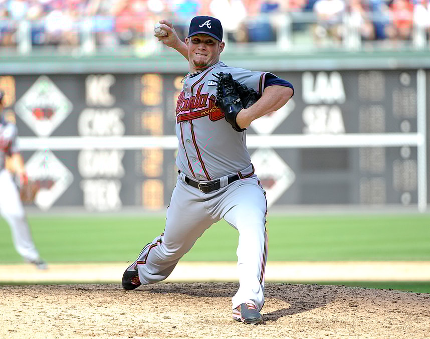 MLB: Atlanta Braves at Philadelphia Phillies -- Craig Kimbrel