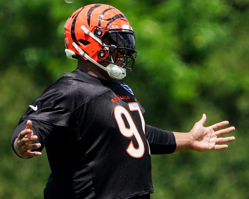 giants, dexter lawrence, Cincinnati Bengals defensive tackle Dexter Lawrence II (97) during minicamp, Tuesday, June 16, 2026, at Kettering Health