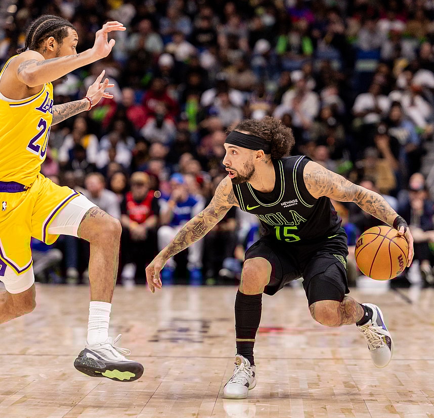 NBA: Los Angeles Lakers at New Orleans Pelicans