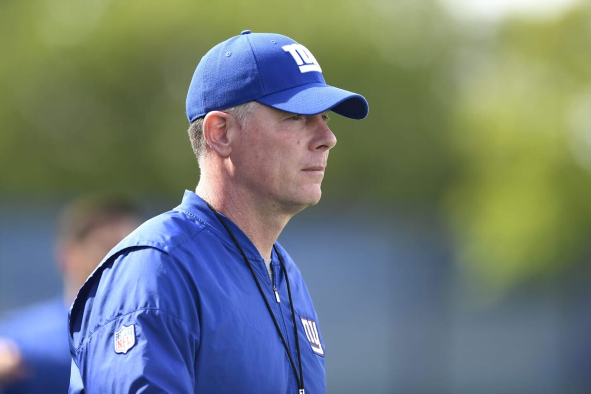 New York Giants head coach, Pat Shurmur.