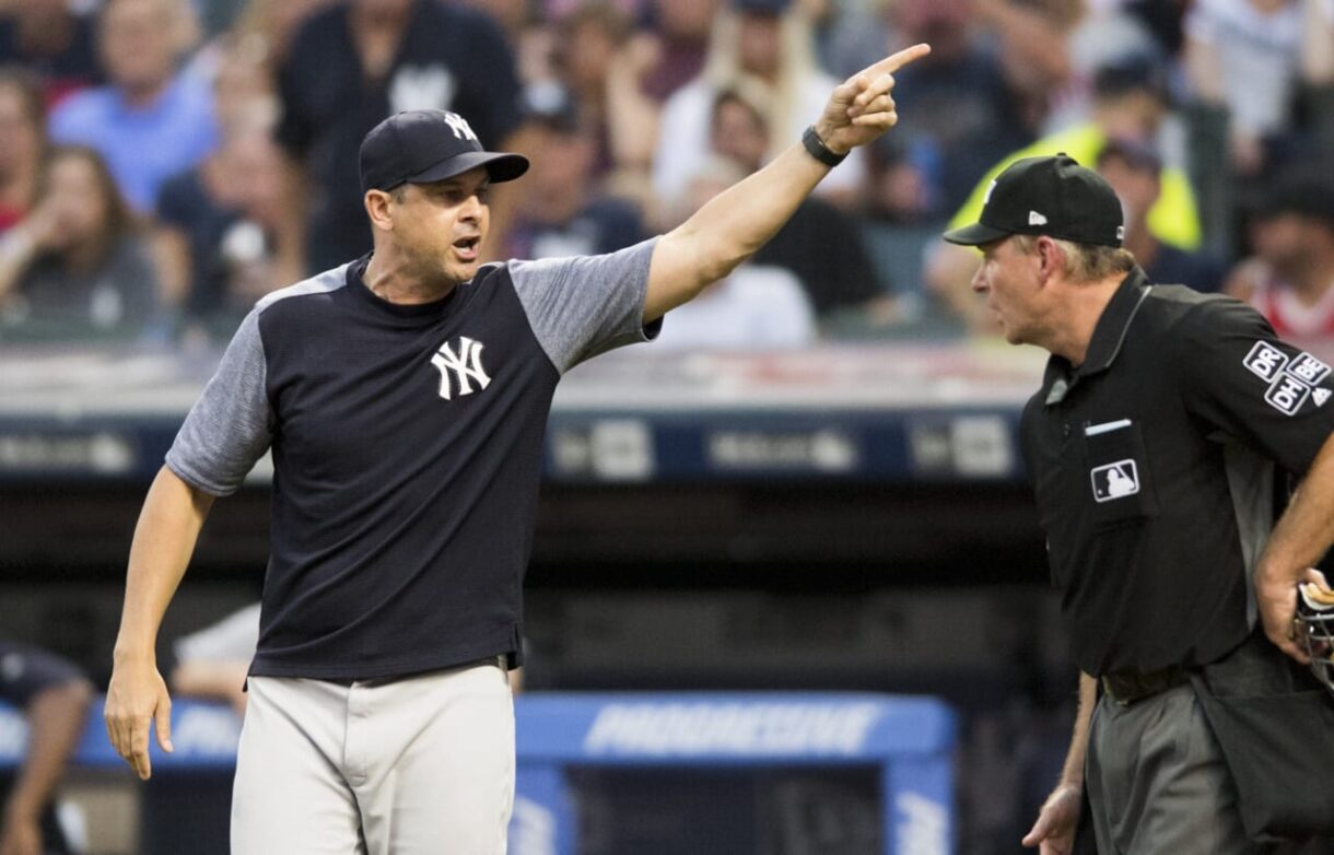 New York Yankees. Aaron Boone
