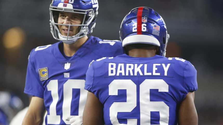 New York Giants, Eli Manning, Saquon Barkley