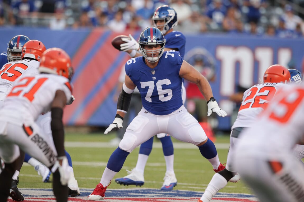 PFF: Giants' offensive line ranks 18th in the NFL - Big Blue View