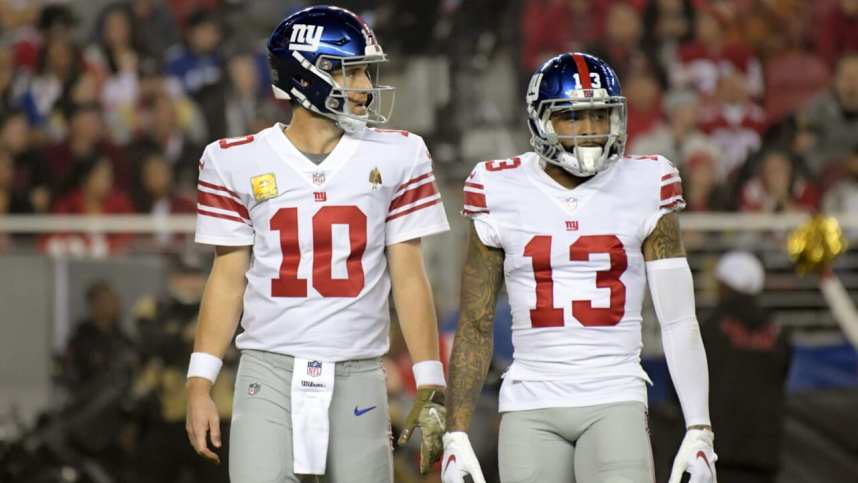 giants, eli manning, odell beckham jr.