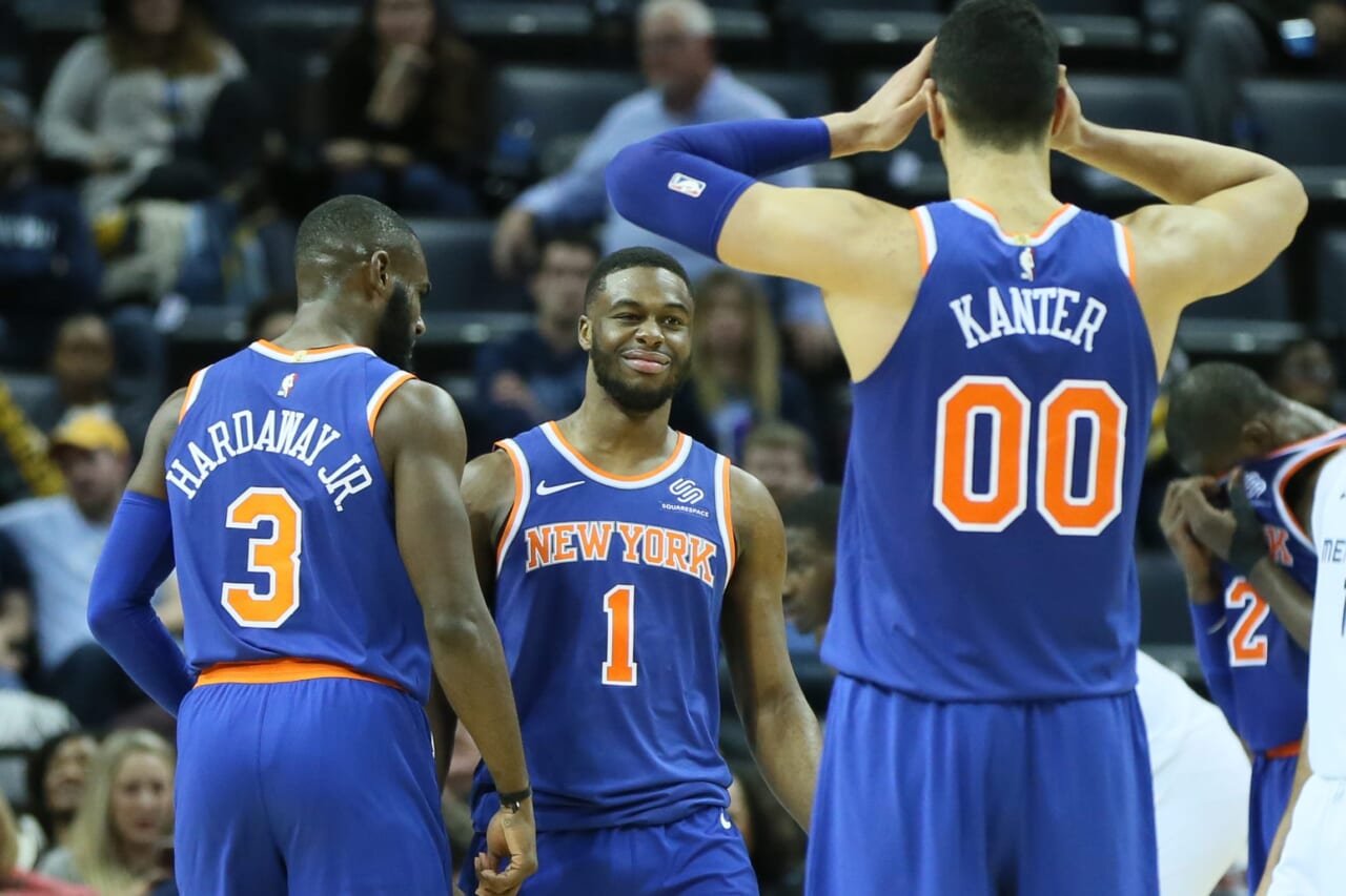 Grading The New York Knicks Players So Far In The 2018 Season