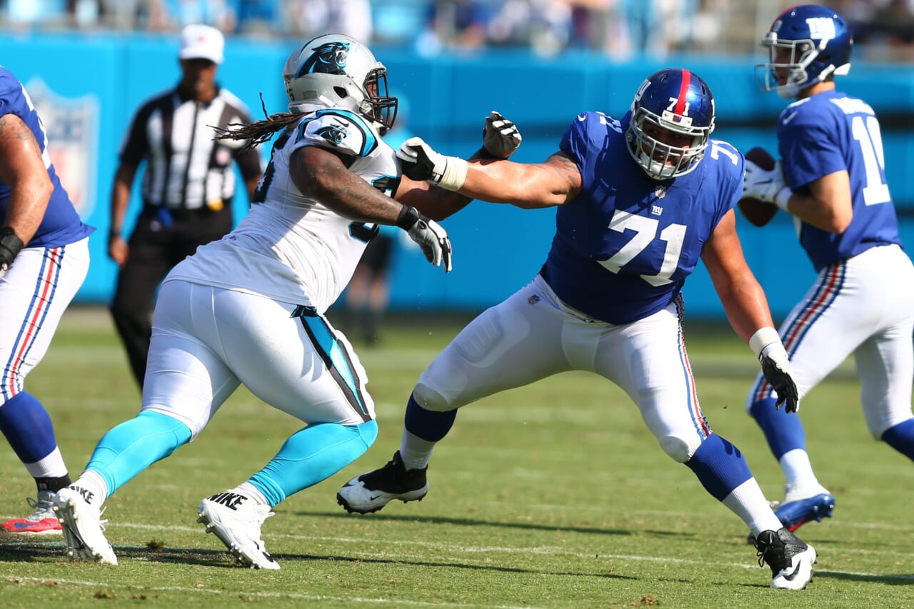 New York Giants Offensive Line Ranked Near The Middle By PFF