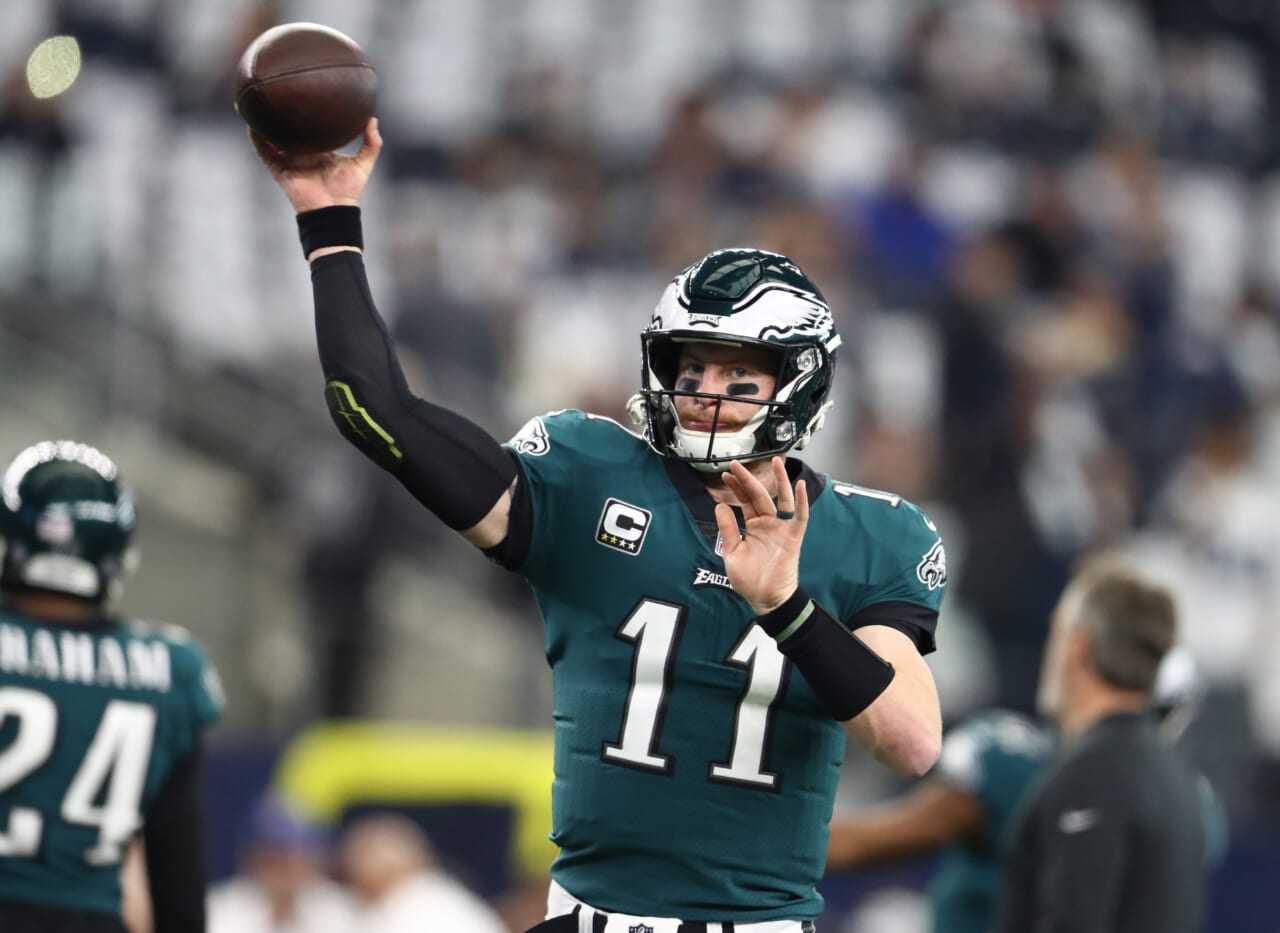 New York Giants: Divisional rival Eagles to have QB competition after Wentz trade
