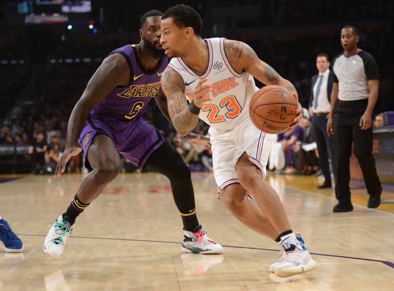 Knicks Snap 8 Game Losing Streak at Los Angeles Lakers