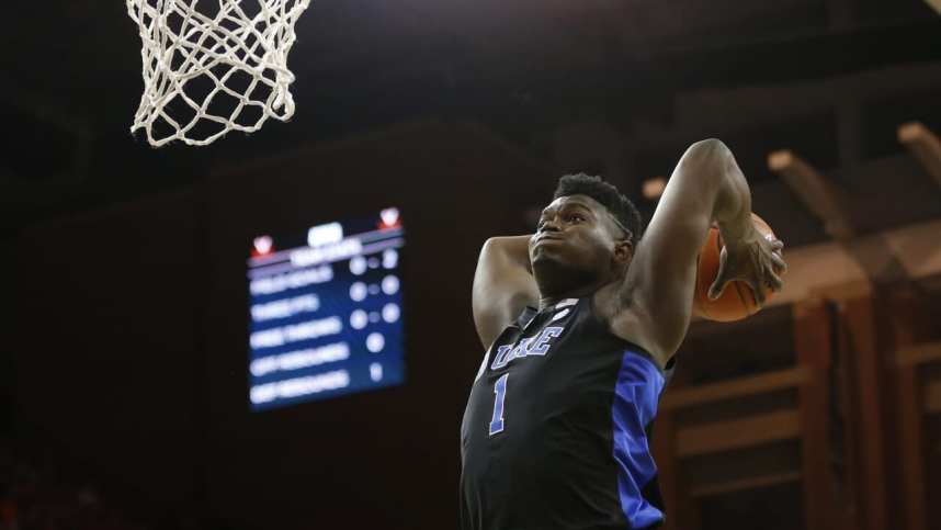 The New York Knicks could draft Zion Williamson if they win out in the NBA lottery.