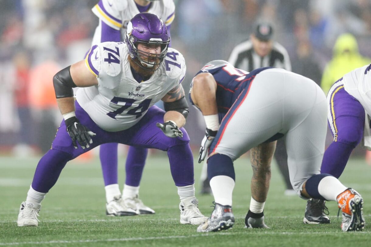 New York Giants, Mike Remmers, Minnesota Vikings