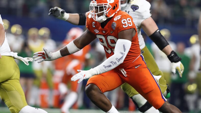 The New York Giants could be looking to snag Clelin Ferrell in the first round of the 2019 NFL Draft.
