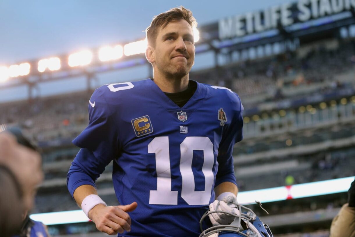 New York Giants quarterback, Eli Manning.