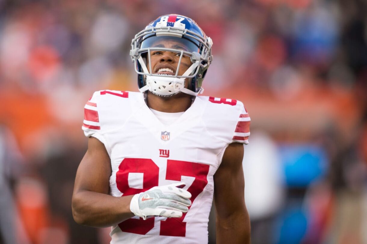 New York Giants receiver, Sterling Shepard.