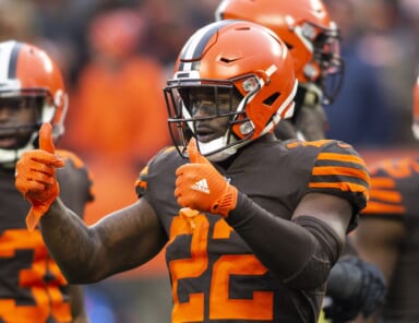 The New York Giants traded Odell Beckham Jr. to the Cleveland Browns that sent Jabrill Peppers to New York.