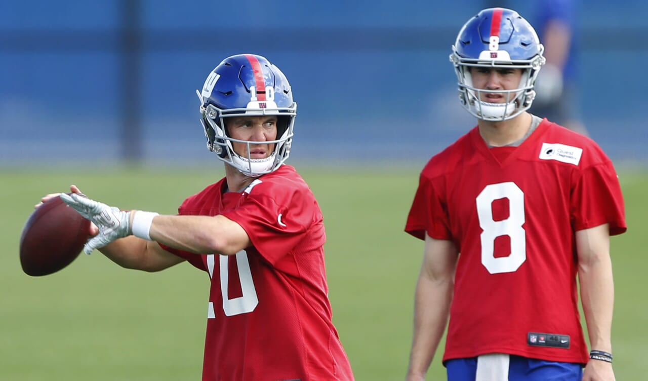 New York Giants: Eli Manning Denies Competition With Daniel Jones