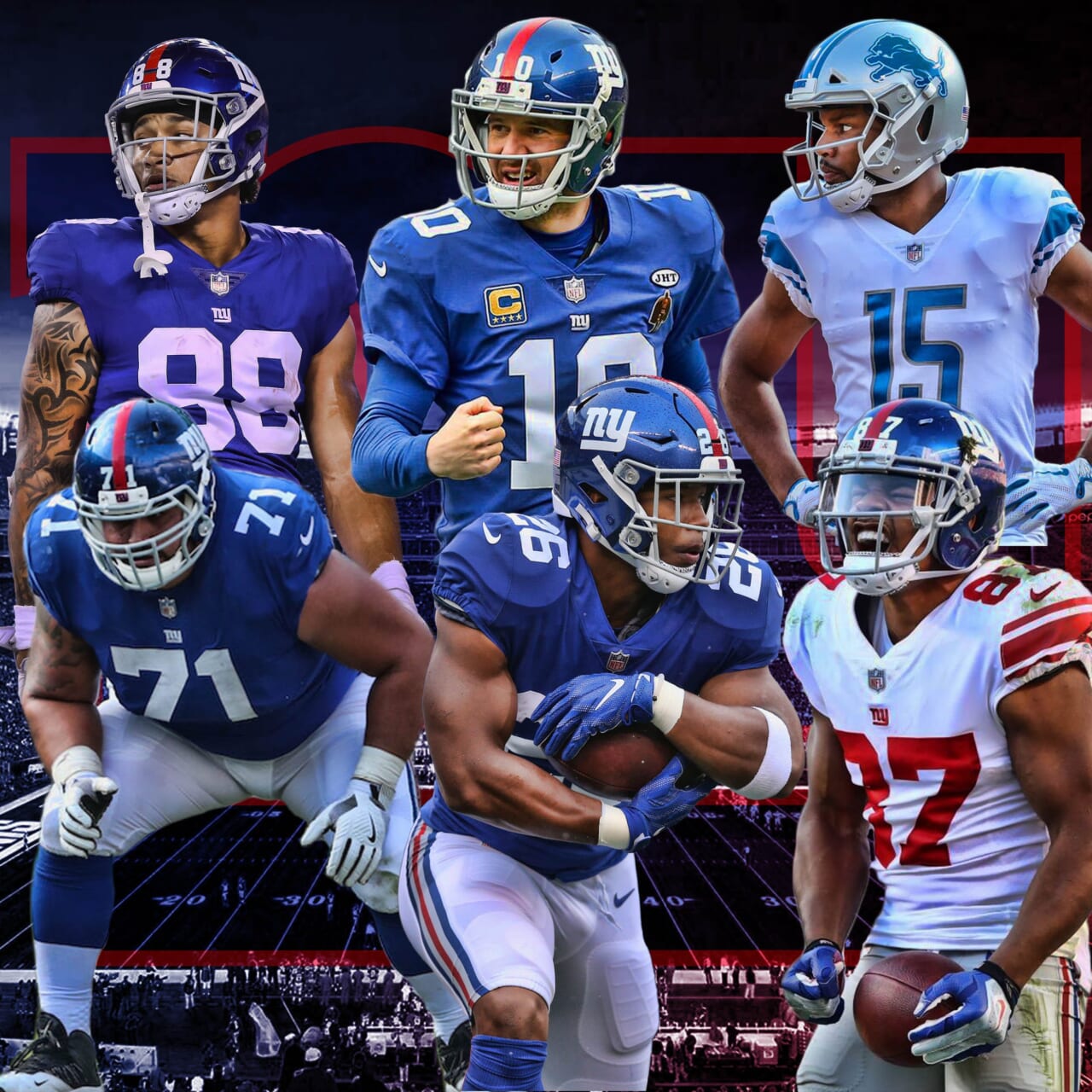 New York Giants Every Position On Offense Ranked From Best To Worst