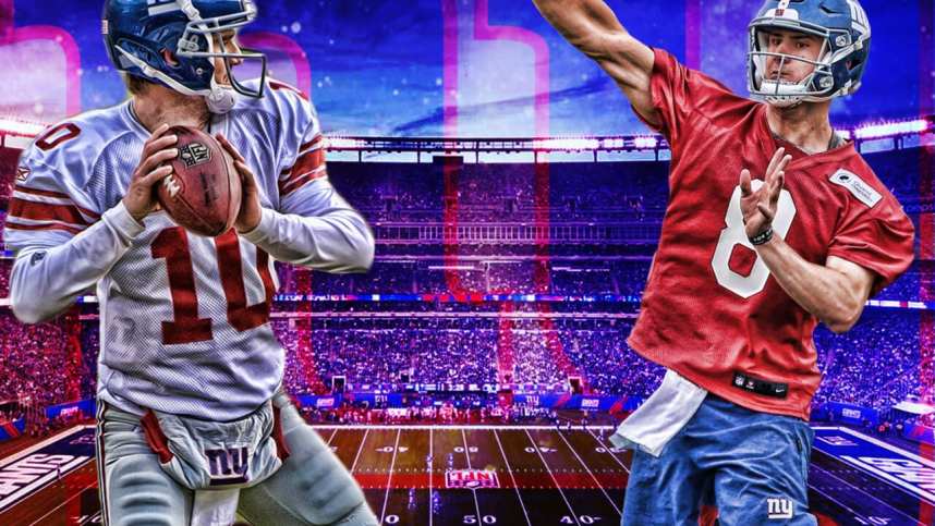 New York Giants, Eli Manning, Daniel Jones