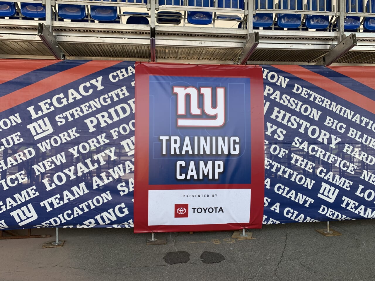 New York Giants Training Camp From A Different Perspective
